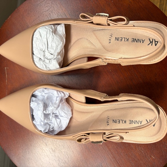 Anne Klien Slingback Nude -iflex 8.5 - Picture 2 of 5